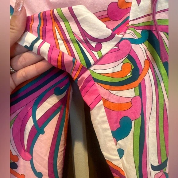 BEDHEAD X TRINA TURK SHORT SLEEVE CLASSIC CROPPED STRETCH JERSEY PJ SET - Picture 6 of 7